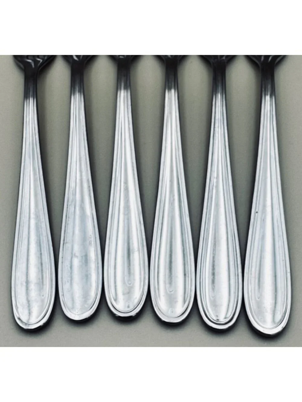 Set of 6 Oneida TRESS HOLLIS Dinner Forks Stainless Steel